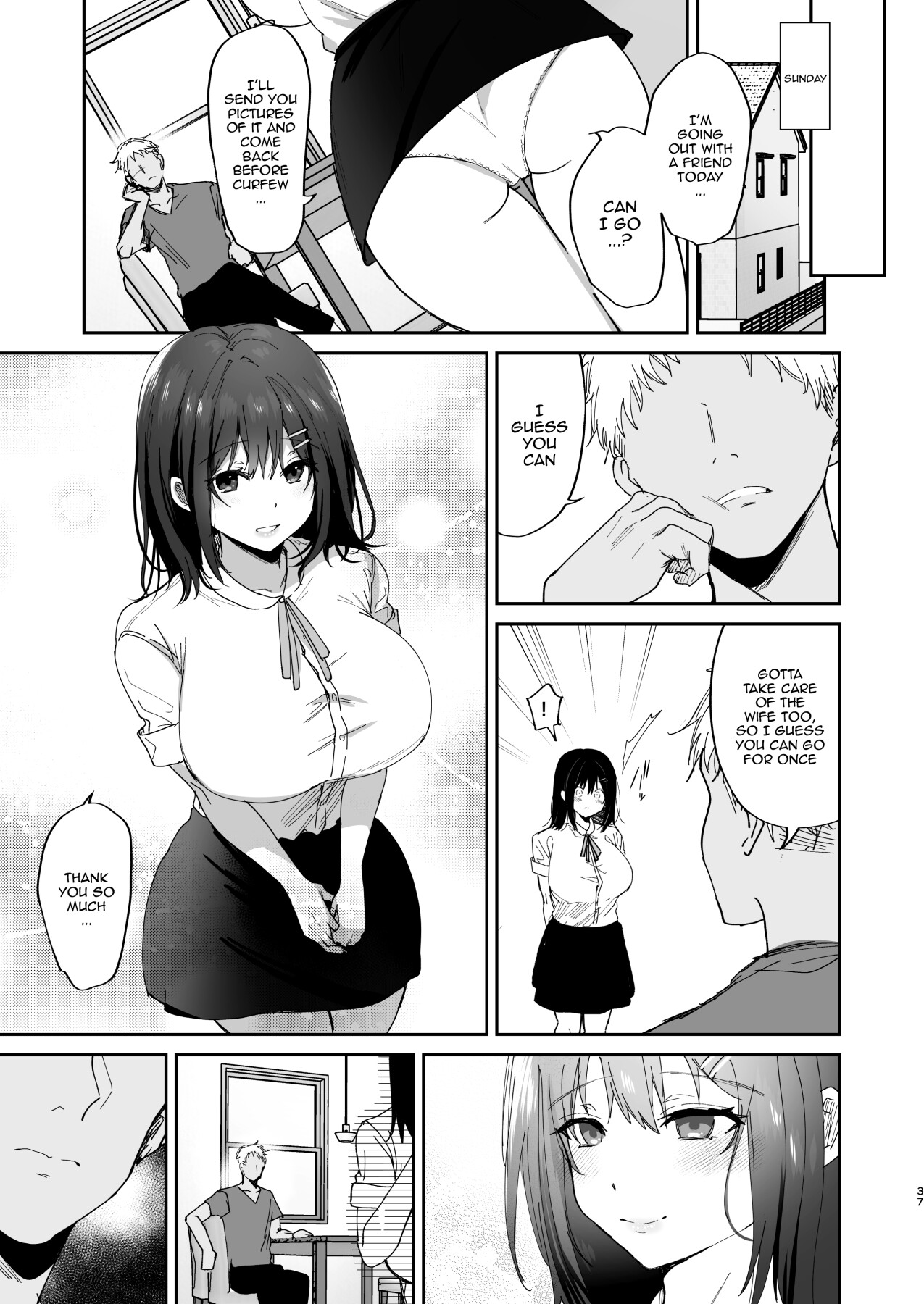 Hentai Manga Comic-My Girlfriend Was Being Raped By Her Dad Over and Over-Read-37